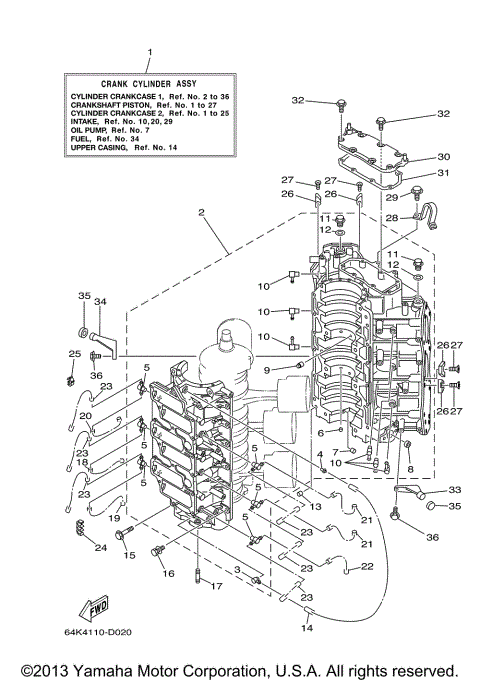 CYLINDER CRANKCASE 1