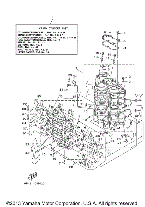 CYLINDER CRANKCASE 1