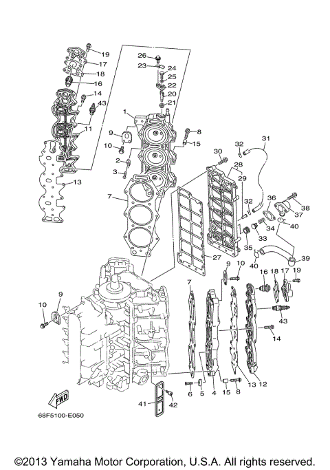 CYLINDER CRANKCASE 2