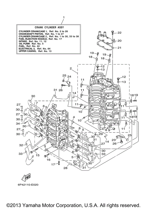 CYLINDER CRANKCASE 1