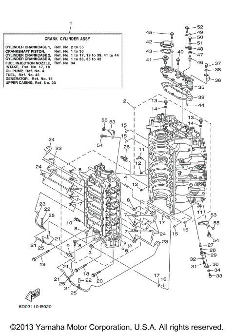 CYLINDER CRANKCASE 1