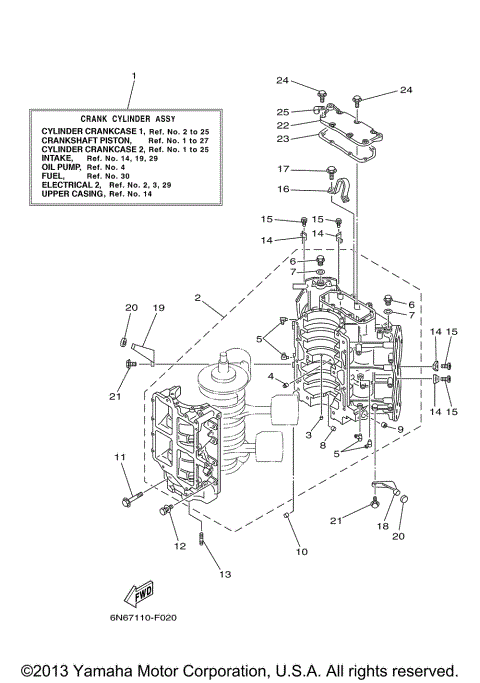 CYLINDER CRANKCASE 1