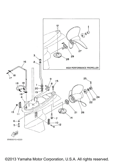 LOWER CASING DRIVE 2