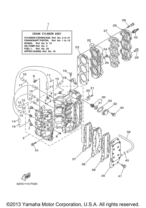 CYLINDER CRANKCASE