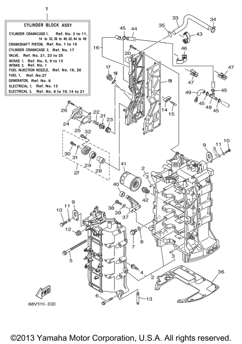 CYLINDER CRANKCASE 1