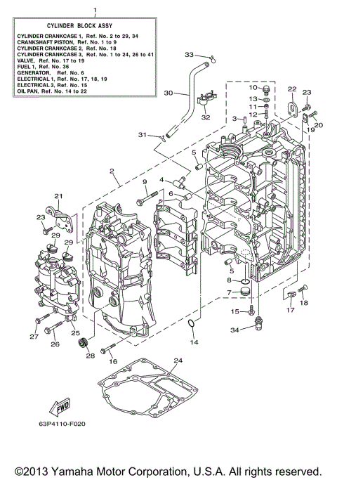 CYLINDER CRANKCASE 1