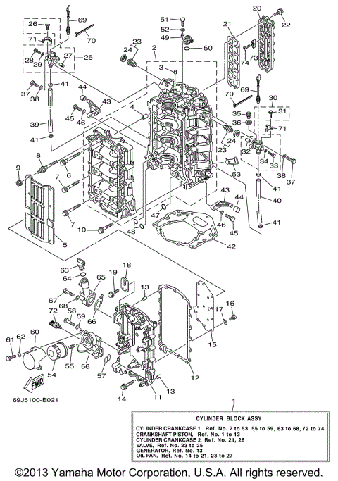 CYLINDER CRANKCASE 1