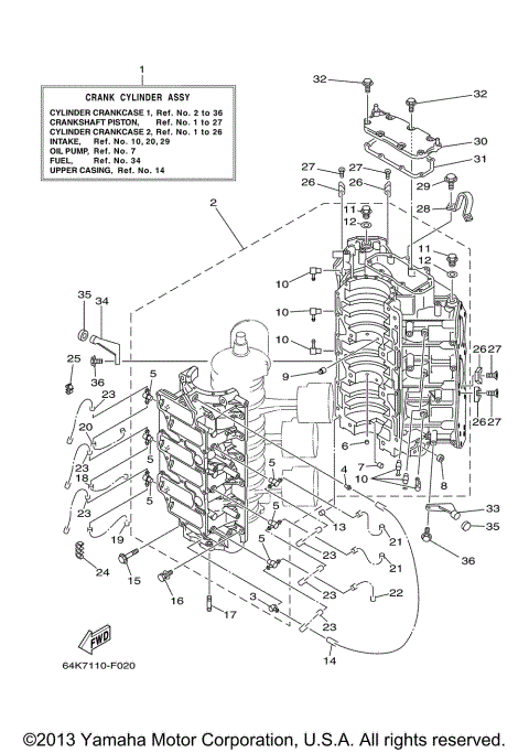 CYLINDER CRANKCASE 1
