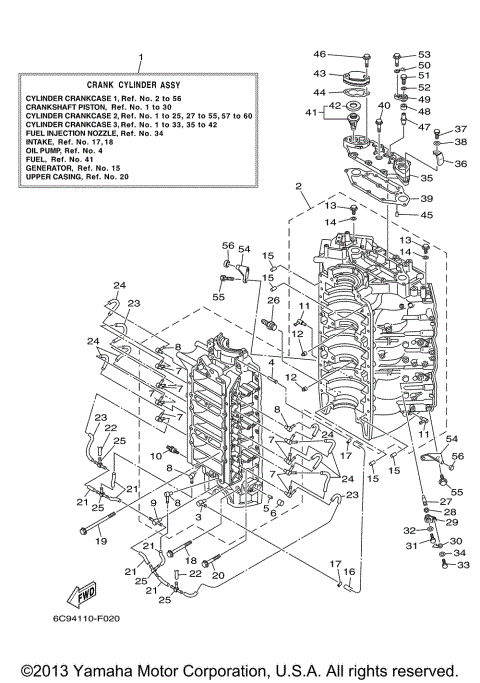 CYLINDER CRANKCASE 1