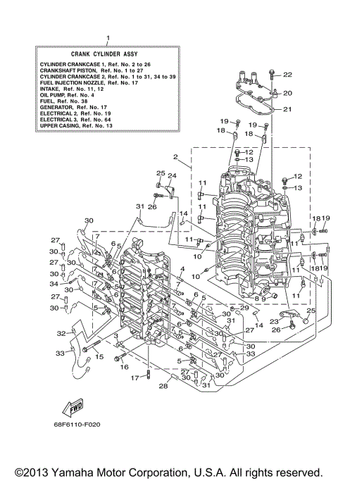 CYLINDER CRANKCASE 1