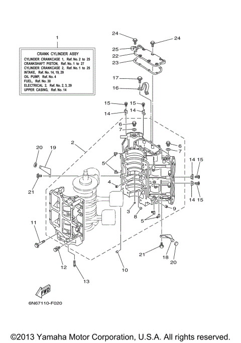 CYLINDER CRANKCASE 1