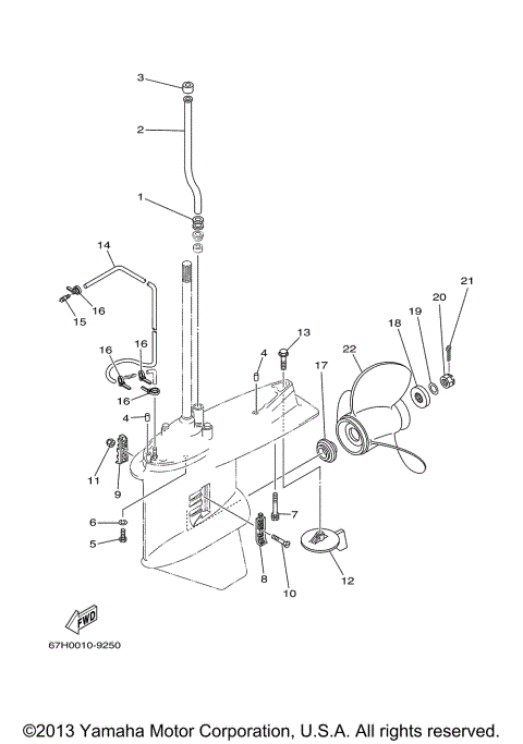 LOWER CASING DRIVE 2