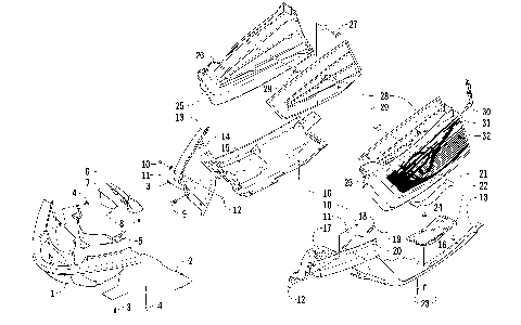 BELLY PAN AND FRONT BUMPER ASSEMBLY [92966]