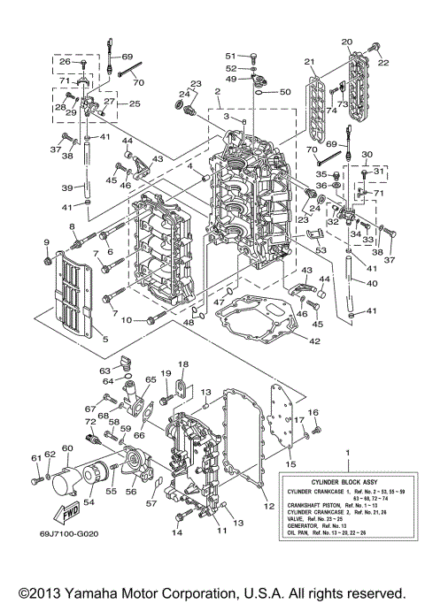 CYLINDER CRANKCASE 1