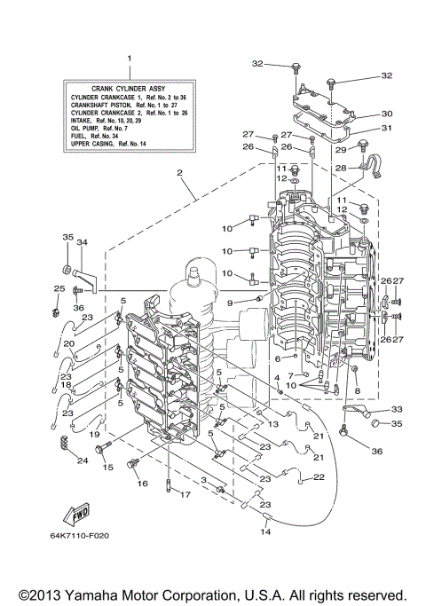 CYLINDER CRANKCASE 1