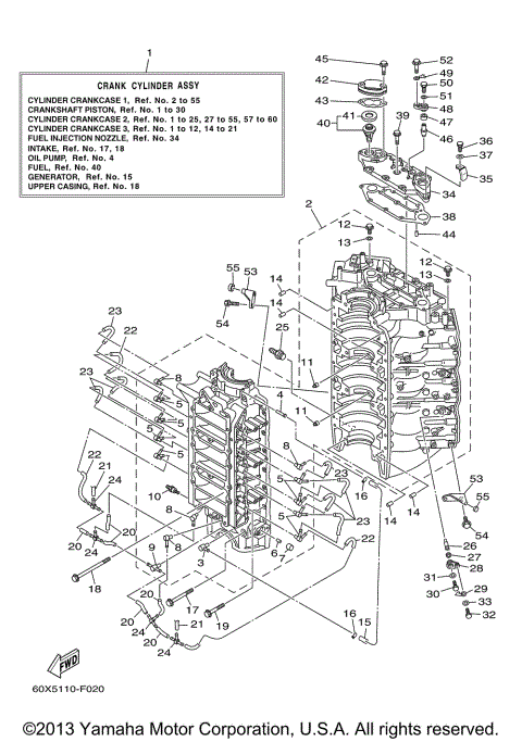 CYLINDER CRANKCASE 1