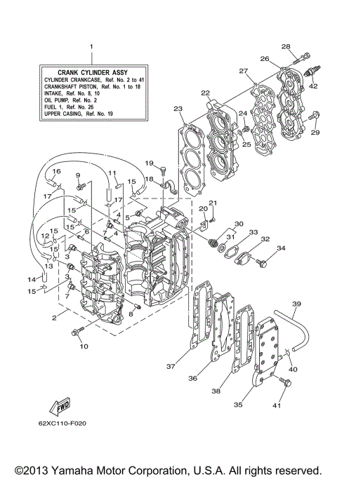 CYLINDER CRANKCASE