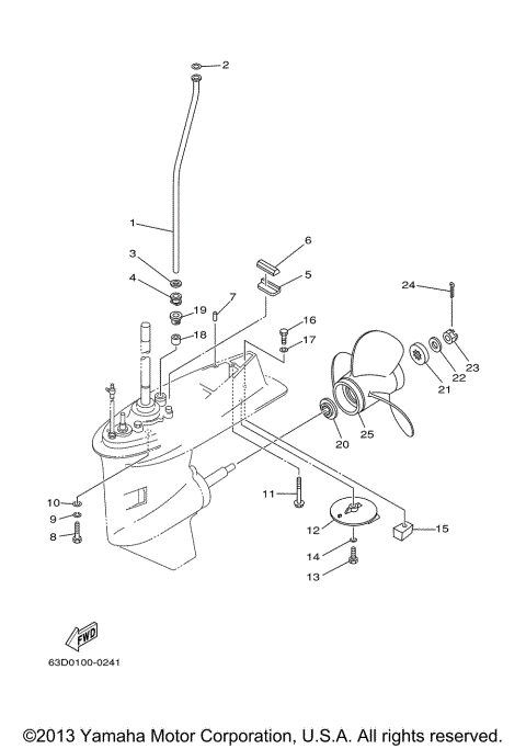 LOWER CASING DRIVE 2