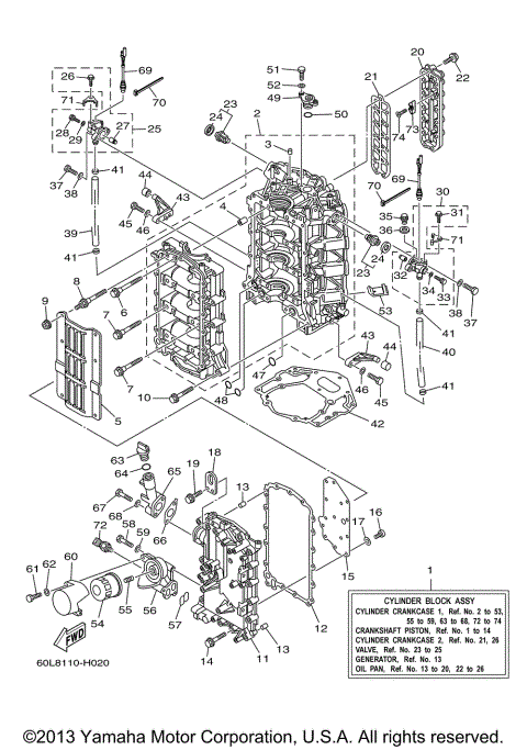 CYLINDER CRANKCASE 1