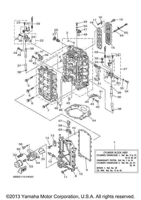 CYLINDER CRANKCASE 1