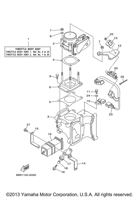 THROTTLE BODY ASSY 1