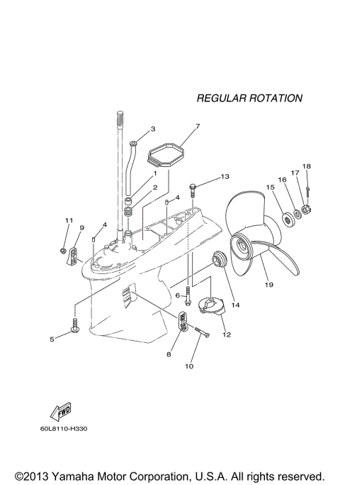 LOWER CASING DRIVE 2