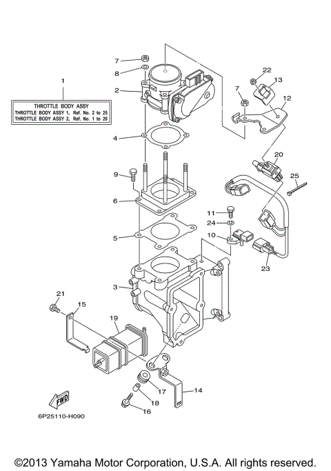 THROTTLE BODY ASSY 1
