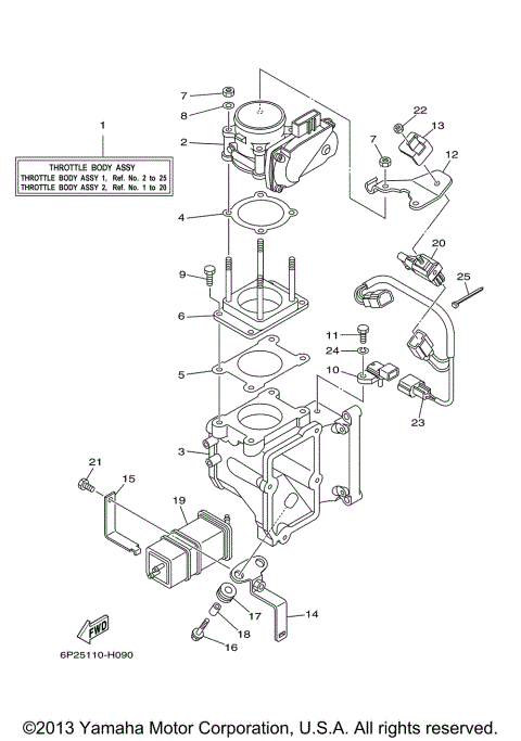 THROTTLE BODY ASSY 1