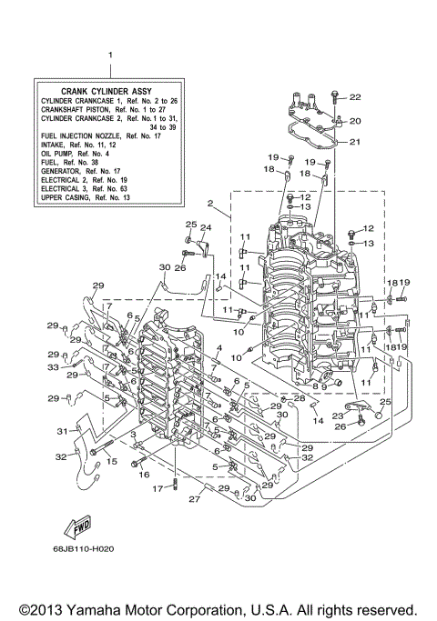 CYLINDER CRANKCASE 1