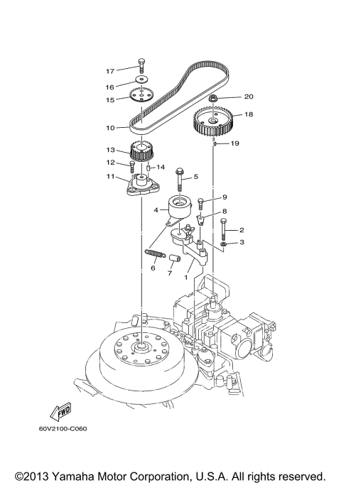 FUEL PUMP DRIVE GEAR
