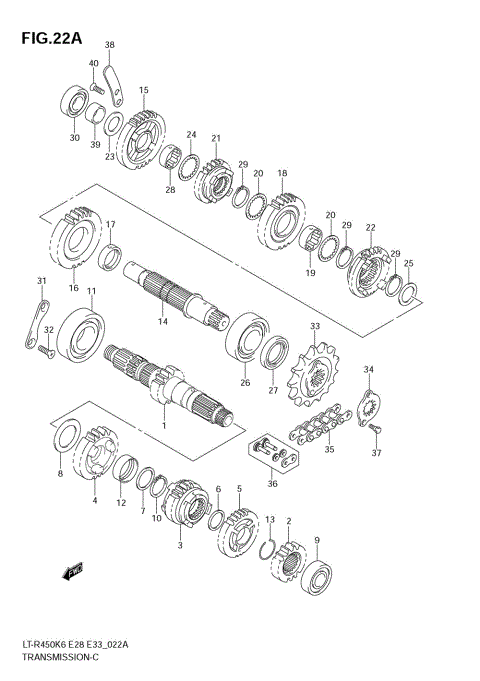 TRANSMISSION (MODEL K8)
