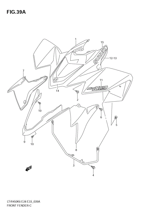 FRONT FENDER (MODEL K7)