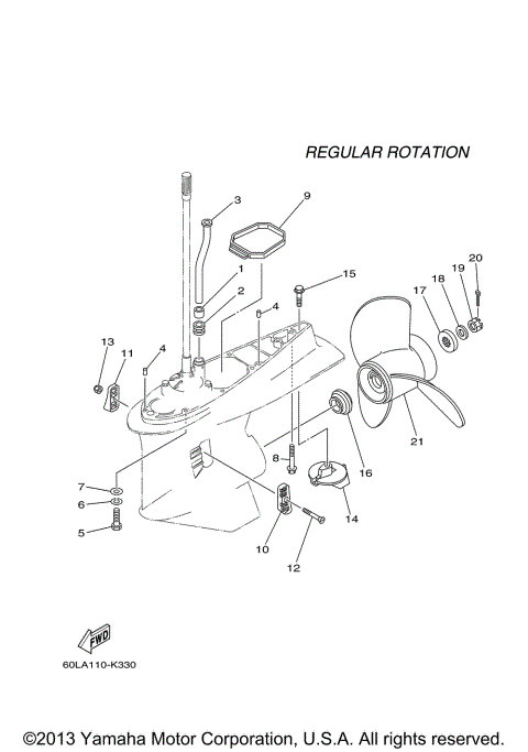 LOWER CASING DRIVE 2