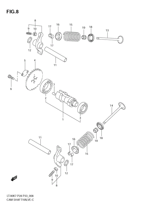 CAMSHAFT/VALVE