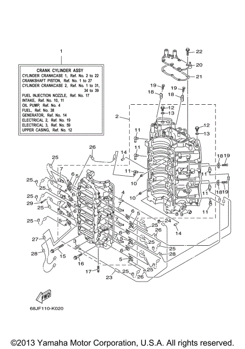 CYLINDER CRANKCASE 1