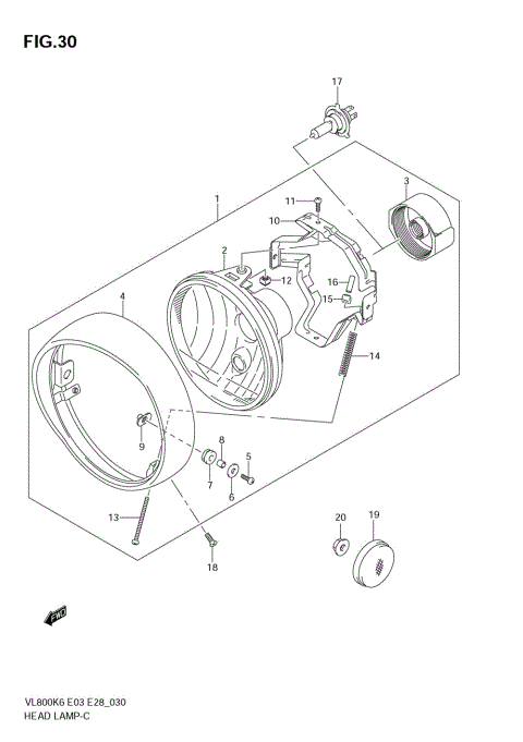 HEADLAMP ASSY