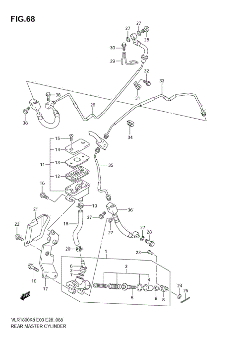 REAR MASTER CYLINDER