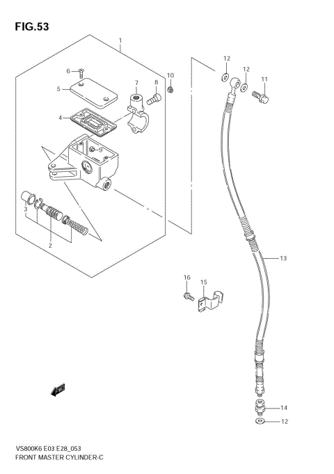 FRONT MASTER CYLINDER