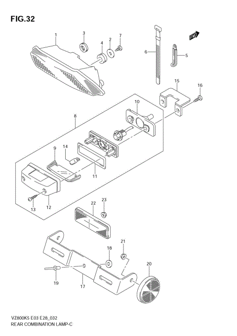 REAR COMBINATION LAMP