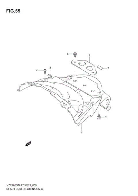 REAR FENDER EXTENSION