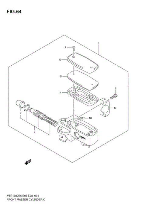 FRONT MASTER CYLINDER