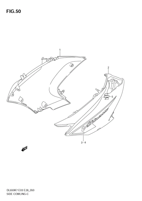 SIDE COWLING (MODEL K7)