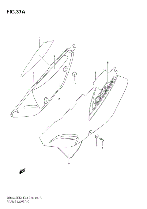 FRAME COVER (MODEL K8)