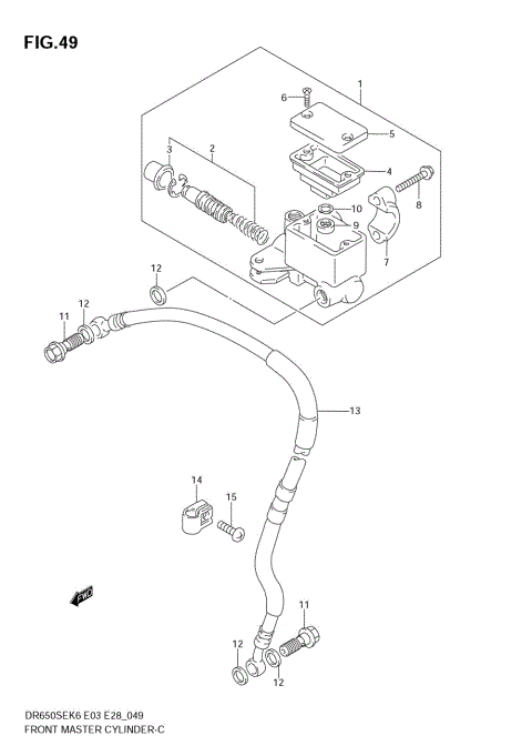 FRONT MASTER CYLINDER
