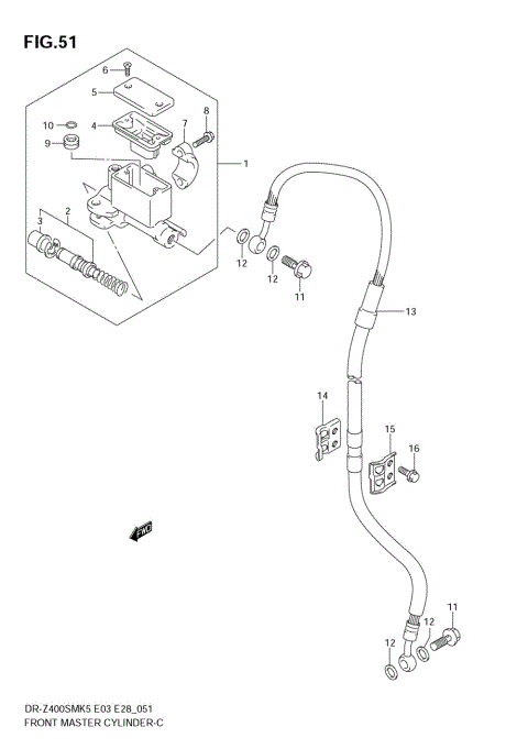 FRONT MASTER CYLINDER