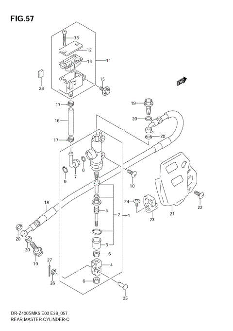 REAR MASTER CYLINDER
