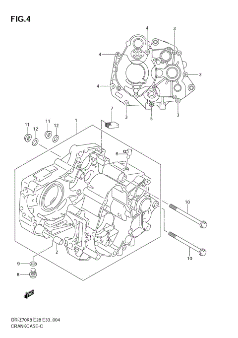 2008 Suzuki Motorcycles Parts-Finder Diagrams | Team