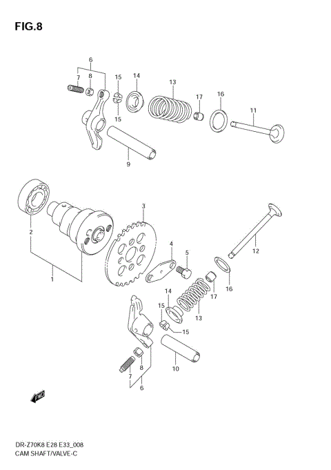 CAMSHAFT - VALVE