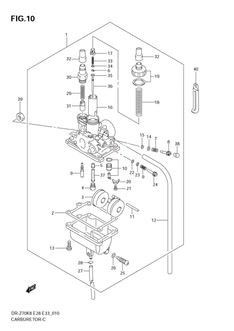 2008 Suzuki Motorcycles Parts-Finder Diagrams | Team
