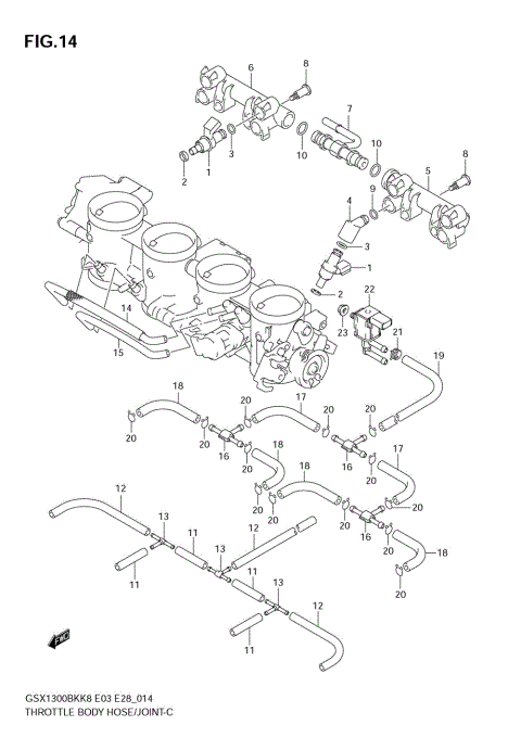 THROTTLE BODY HOSE/JOINT